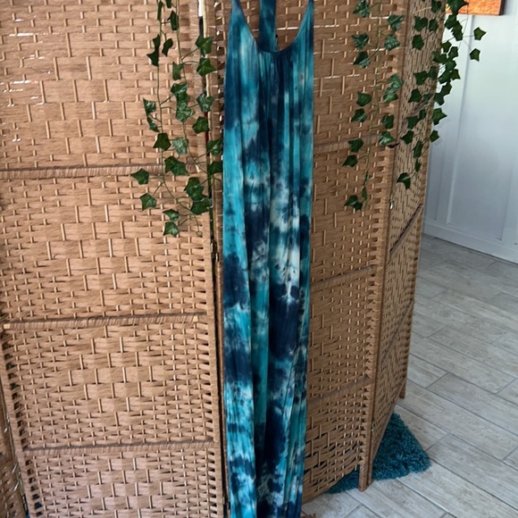 Beautiful Gypsy 05 tie dye boho bamboo maxi dress! - Picture 1 of 7